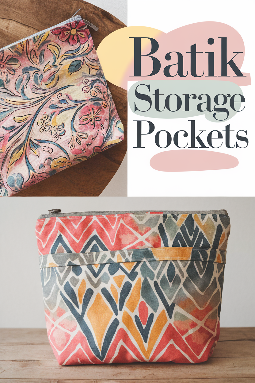 batik storage pockets bbbbb 26571
