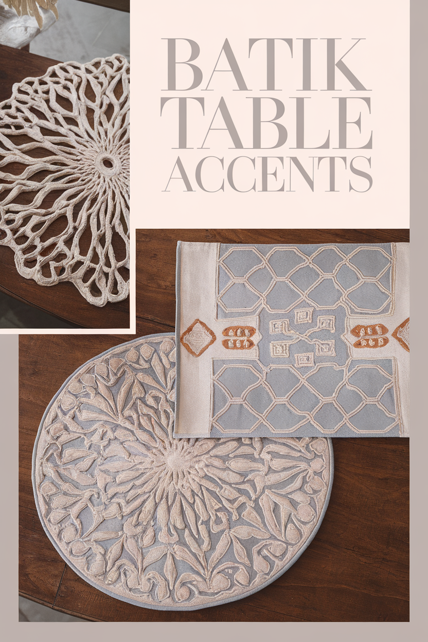 batik table accents bbbbb 84012