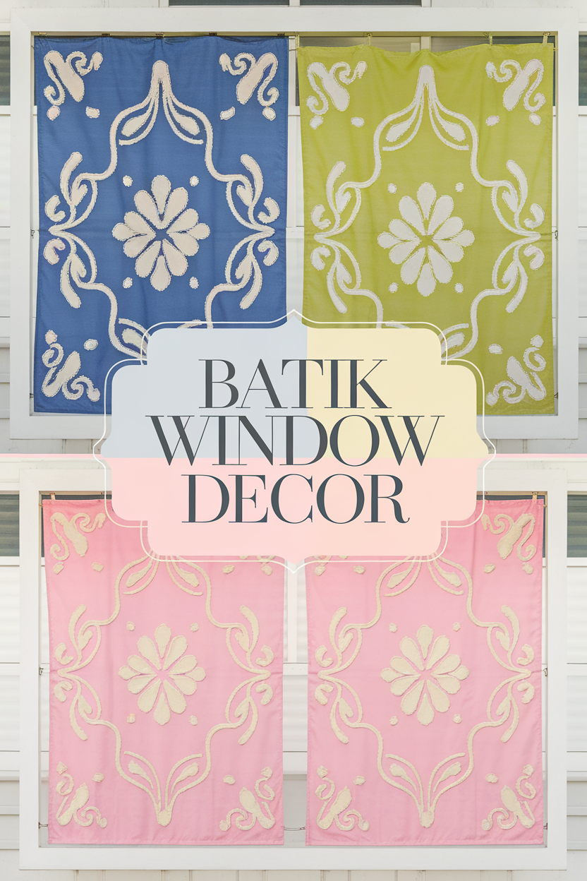 batik window decor bbbbb 78865