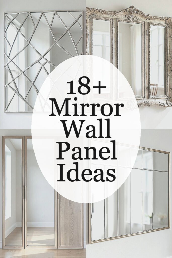 18+ Mirror Wall Panel Ideas for a Bright Space – BatikIndonesia.com