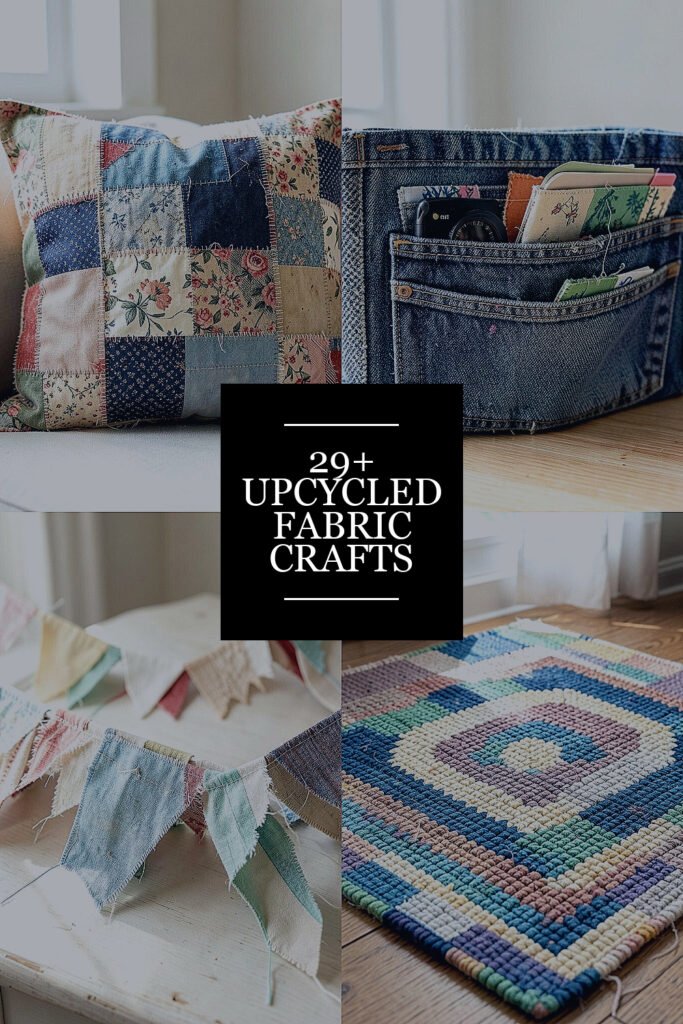 29+ Inspiring Upcycled Fabric Crafts to Brighten Your Home ...